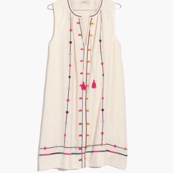 Madewell Dresses & Skirts - Madewell Willow Embroidered Shift Dress